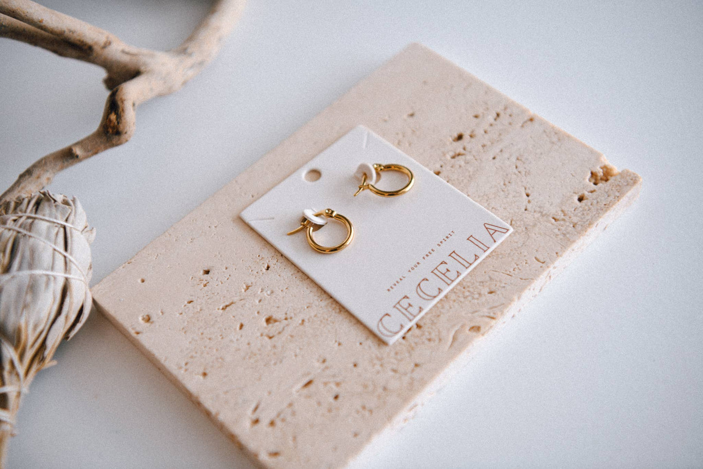 The Classic Gold Hoop Earrings