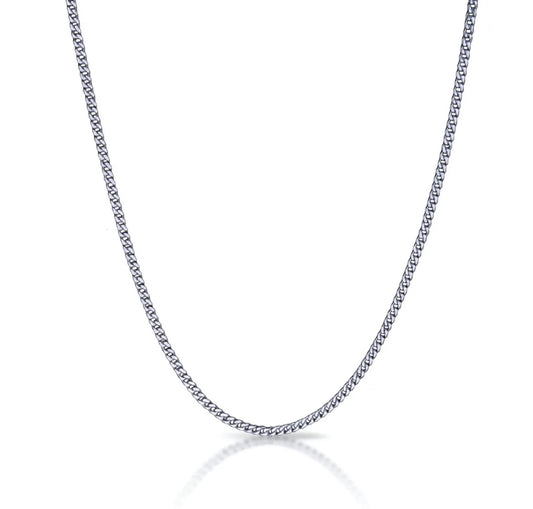 3mm Cuban Link Chain - Stainless Steel