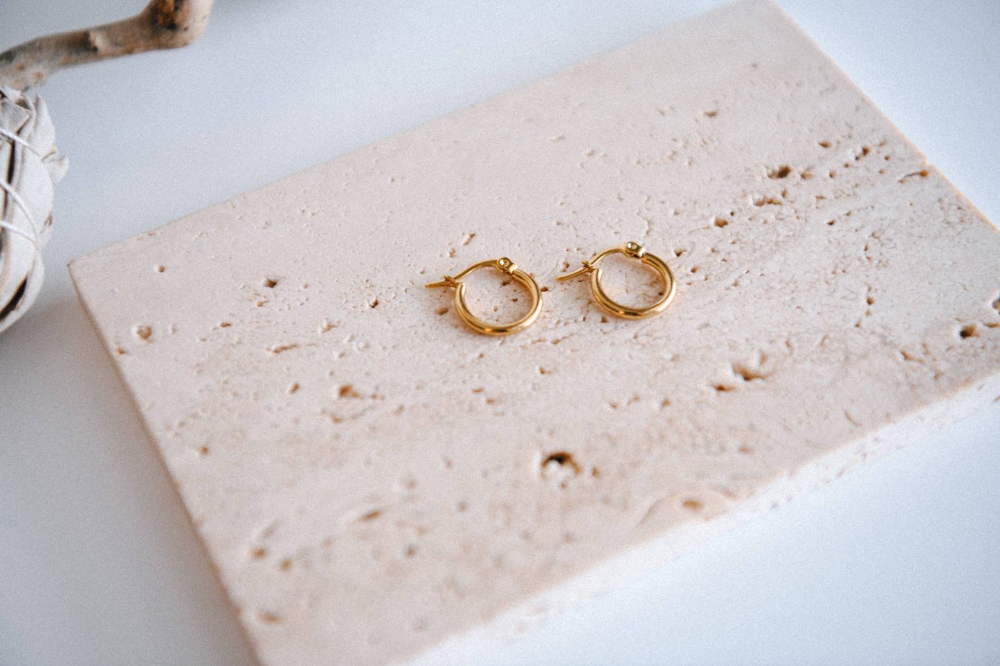The Classic Gold Hoop Earrings